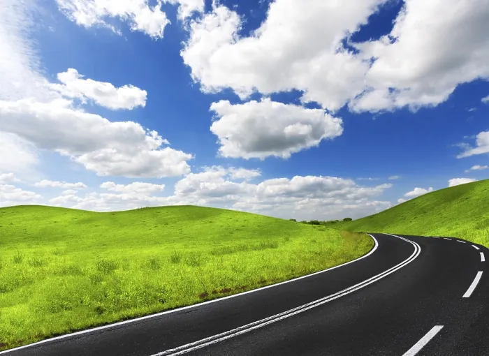 Gerahmter Druck : Road Gerahmter Druck : Road