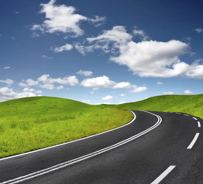 Gerahmter Druck : Road Gerahmter Druck : Road