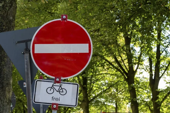 Gerahmter Druck : Straßenbau