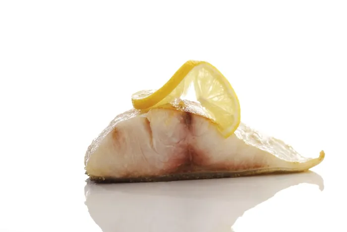 Gerahmter Druck : Geröstetes Cobia-Filet. Gerahmter Druck : Geröstetes Cobia-Filet.