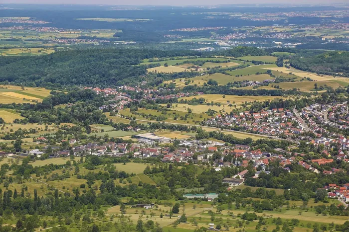 Gerahmter Druck : RoBberg, Aussicht von der RoBberg-Turm. Gerahmter Druck : RoBberg, Aussicht von der RoBberg-Turm.