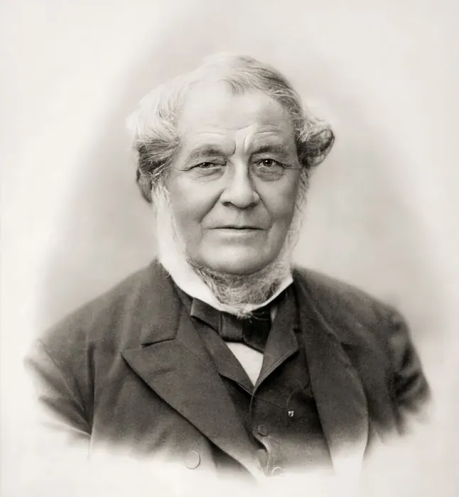 Gerahmter Druck : Robert Wilhelm Eberhard Bunsen Gerahmter Druck : Robert Wilhelm Eberhard Bunsen