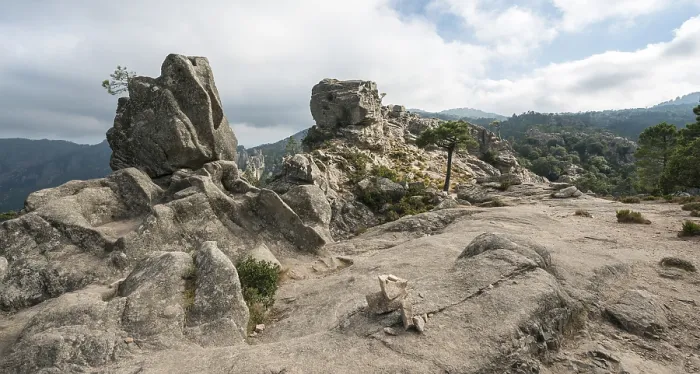Gerahmter Druck : Felsformation, Berglandschaft Gerahmter Druck : Felsformation, Berglandschaft