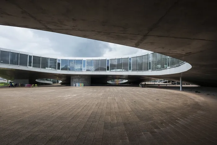 Gerahmter Druck : Rolex Learning Centre, Architekten SANAA Gerahmter Druck : Rolex Learning Centre, Architekten SANAA