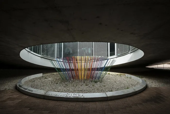 Gerahmter Druck : Rolex-Lernzentrum, Architekten SANAA Gerahmter Druck : Rolex-Lernzentrum, Architekten SANAA