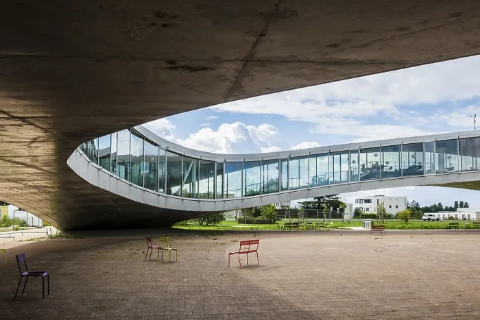Gerahmter Druck : Rolex Learning Centre, Architekten von SANAA Gerahmter Druck : Rolex Learning Centre, Architekten von SANAA