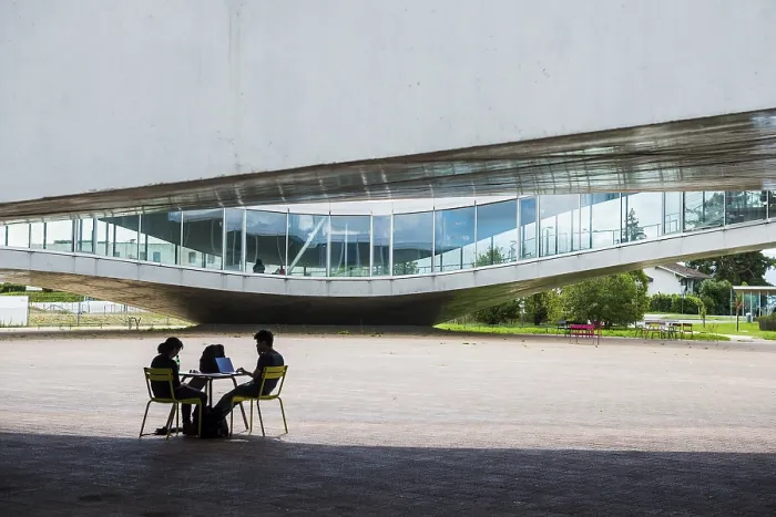 Gerahmter Druck : Rolex Learning Centre, Architekten SANAA Gerahmter Druck : Rolex Learning Centre, Architekten SANAA