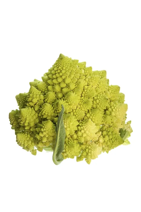 Gerahmter Druck : Romanesco, eine Variante von Blumenkohl. Gerahmter Druck : Romanesco, eine Variante von Blumenkohl.