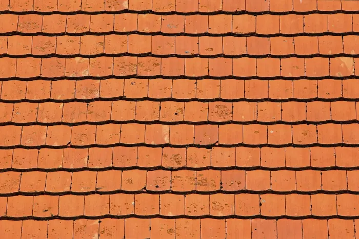 Gerahmter Druck : Rooftiles Gerahmter Druck : Rooftiles