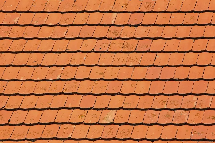 Gerahmter Druck : Rooftiles Gerahmter Druck : Rooftiles