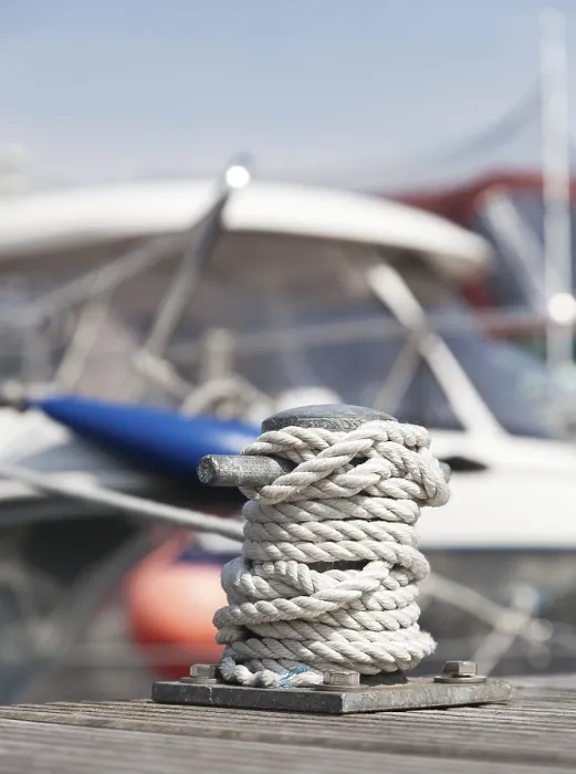 Gerahmter Druck : Seil, Schiff, Hafen