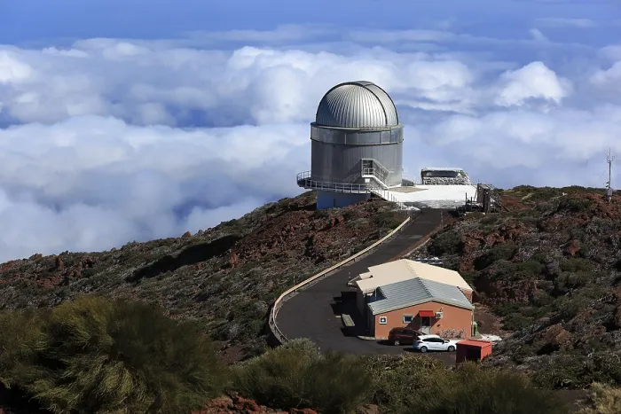 Gerahmter Druck : Observatorio Roque de los Muchachos Gerahmter Druck : Observatorio Roque de los Muchachos