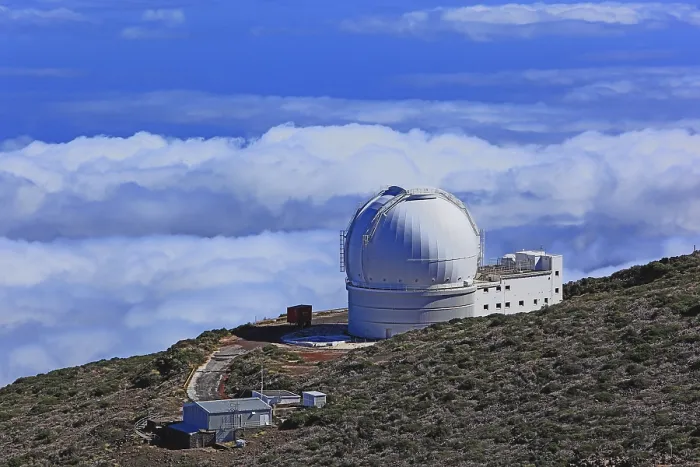 Gerahmter Druck : Observatorium Roque de los Muchachos Gerahmter Druck : Observatorium Roque de los Muchachos
