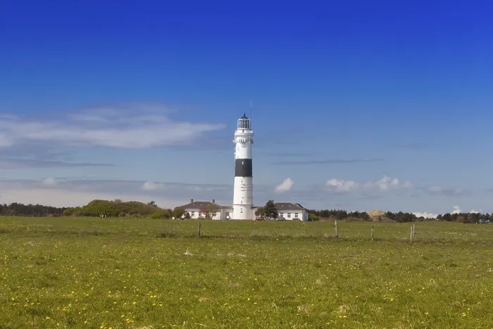 Gerahmter Druck : Leuchtturm Rotes Kliff, Kampen Gerahmter Druck : Leuchtturm Rotes Kliff, Kampen