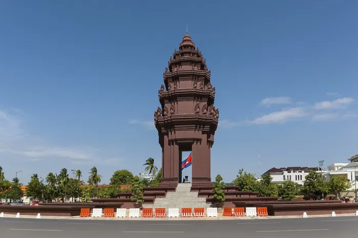 Gerahmter Druck : Rondell am Unabhängigkeitsdenkmal Gerahmter Druck : Rondell am Unabhängigkeitsdenkmal