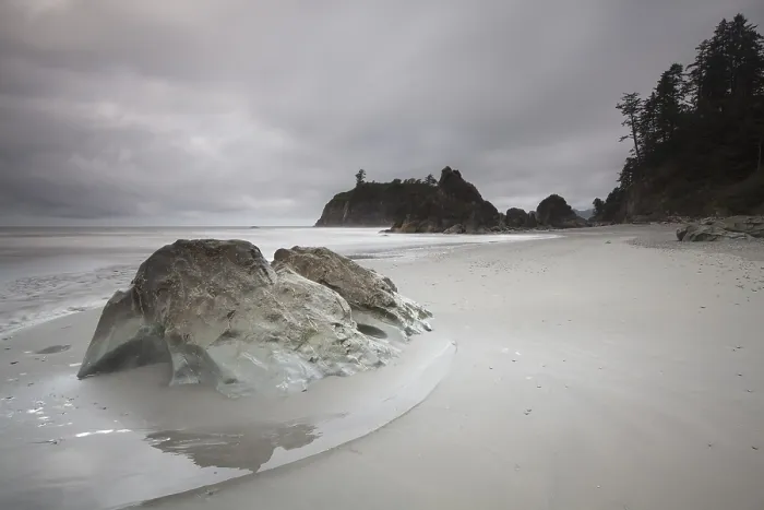 Gerahmter Druck : Ruby Beach, Forks, Olympic National Park Gerahmter Druck : Ruby Beach, Forks, Olympic National Park