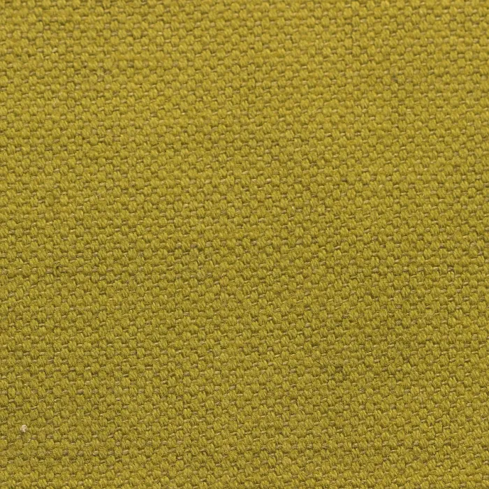 Gerahmter Druck : Ländlicher Leinwandstoff-Textur in Senfgelb.