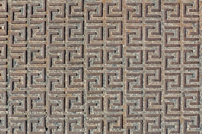 Gerahmter Druck : Rostiger Eisenblech mit Muster als Hintergrund. Gerahmter Druck : Rostiger Eisenblech mit Muster als Hintergrund.