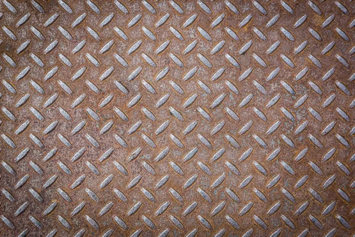 Gerahmter Druck : Verrosteter Vignettextur von Metallhintergrund Gerahmter Druck : Verrosteter Vignettextur von Metallhintergrund