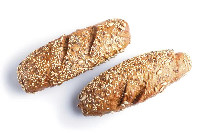 Gerahmter Druck : Weizenbrot mit Sonnenblumenkernen. Gerahmter Druck : Weizenbrot mit Sonnenblumenkernen.
