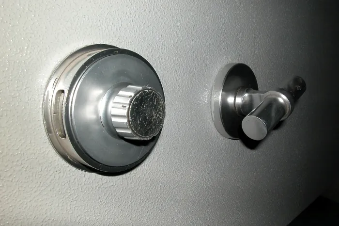 Gerahmter Druck : Safe-deposit Gerahmter Druck : Safe-deposit