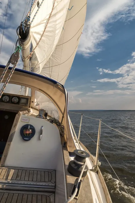 Gerahmter Druck : Sailboat Gerahmter Druck : Sailboat
