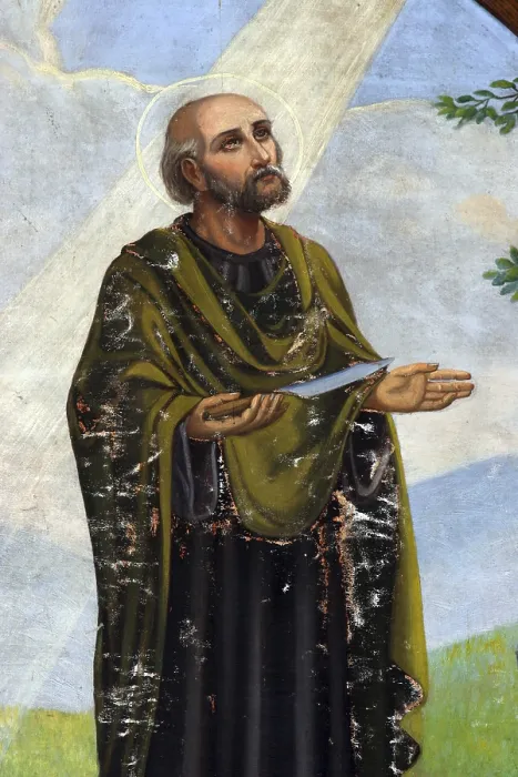Gerahmter Druck : Apostel Bartholomäus der Heilige Gerahmter Druck : Apostel Bartholomäus der Heilige