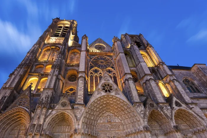 Gerahmter Druck : Saint-Etienne-Kathedrale, Bourges Gerahmter Druck : Saint-Etienne-Kathedrale, Bourges