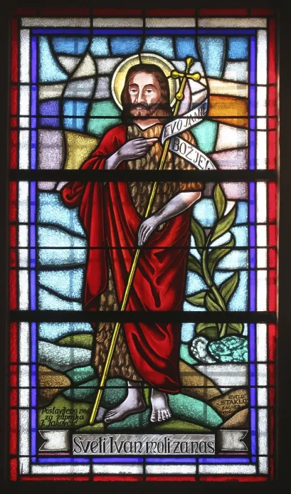 Gerahmter Druck : Heiliger Johannes der Täufer Gerahmter Druck : Heiliger Johannes der Täufer