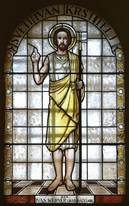 Gerahmter Druck : Heiliger Johannes der Täufer Gerahmter Druck : Heiliger Johannes der Täufer