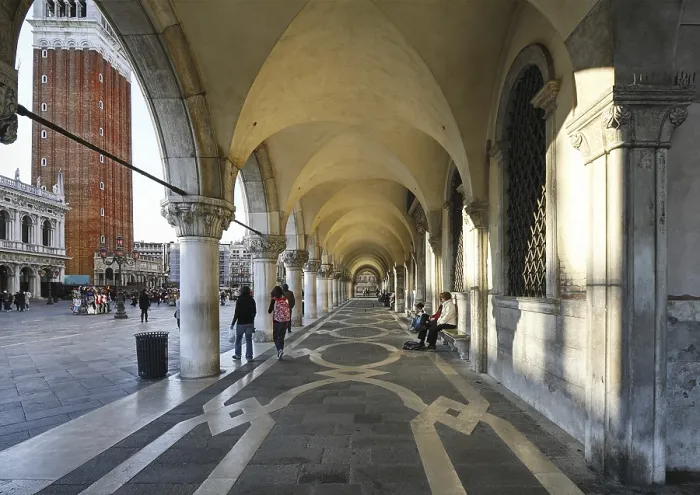 Gerahmter Druck : Platz des heiligen Markus in Venedig Gerahmter Druck : Platz des heiligen Markus in Venedig