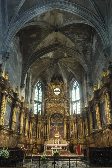 Gerahmter Druck : Basilika Saint-Pierre, Innenansicht. Gerahmter Druck : Basilika Saint-Pierre, Innenansicht.