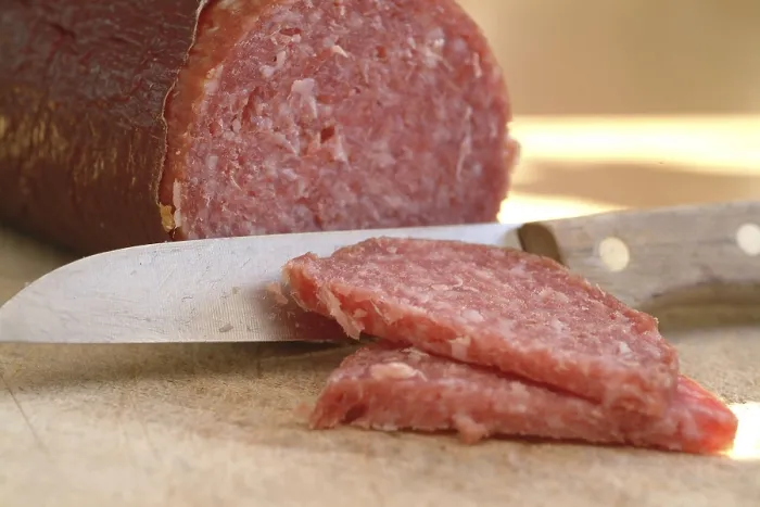 Gerahmter Druck : Salami Gerahmter Druck : Salami