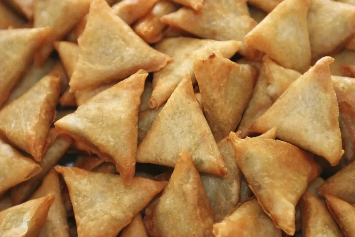 Gerahmter Druck : Samoosas Gerahmter Druck : Samoosas