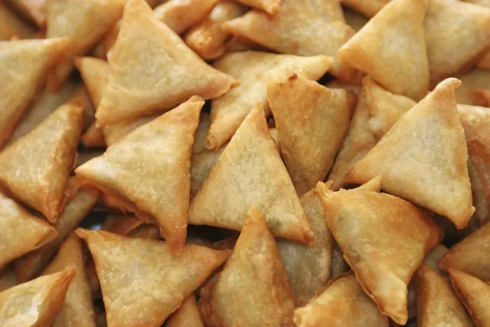 Gerahmter Druck : Samosas Gerahmter Druck : Samosas
