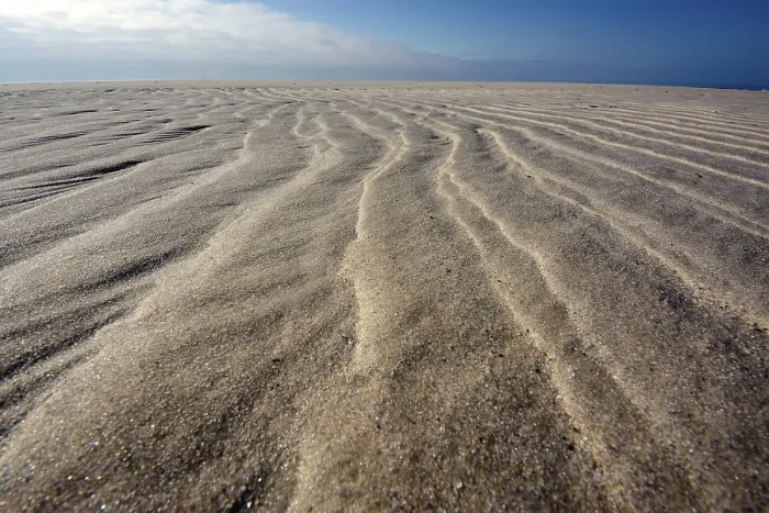 Gerahmter Druck : Sandwellenmuster am Strand. Gerahmter Druck : Sandwellenmuster am Strand.