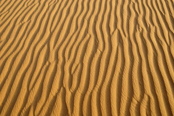 Gerahmter Druck : Sandwellen, Oberfläche einer Düne. Gerahmter Druck : Sandwellen, Oberfläche einer Düne.