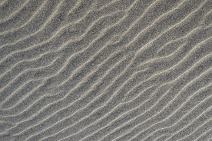 Gerahmter Druck : Sandstruktur, Windwellen, Strand, Dänemark. Gerahmter Druck : Sandstruktur, Windwellen, Strand, Dänemark.