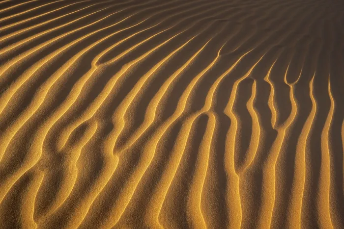 Gerahmter Druck : Sandstrukturen, Rub' al Chali-Wüste. Gerahmter Druck : Sandstrukturen, Rub' al Chali-Wüste.