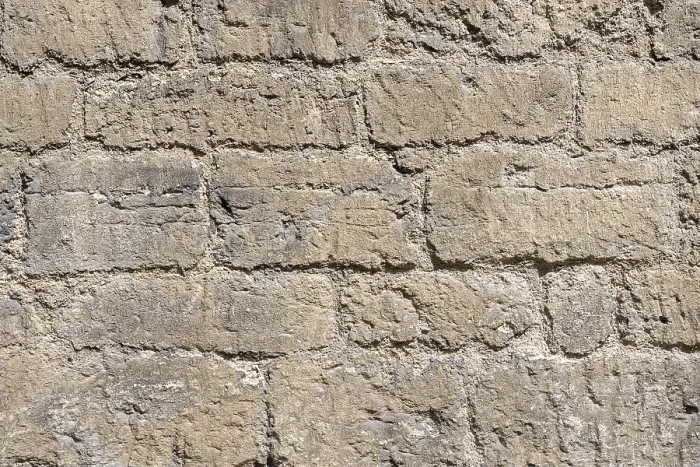 Gerahmter Druck : Sandsteinmauerziegel, Formatfüllung. Gerahmter Druck : Sandsteinmauerziegel, Formatfüllung.