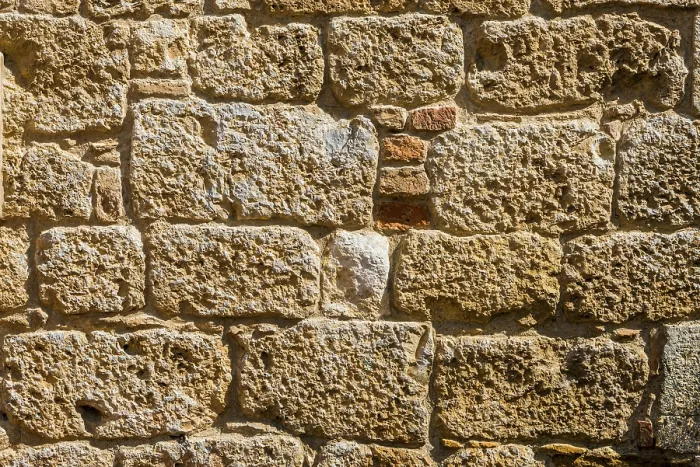 Gerahmter Druck : Sandsteinmauer, Steinmauer, Textur. Gerahmter Druck : Sandsteinmauer, Steinmauer, Textur.