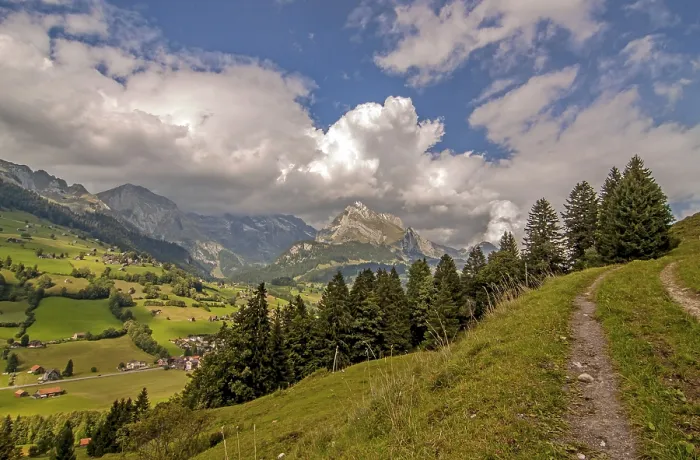 Gerahmter Druck : Santis und Wildhuser Schafberg Gerahmter Druck : Santis und Wildhuser Schafberg