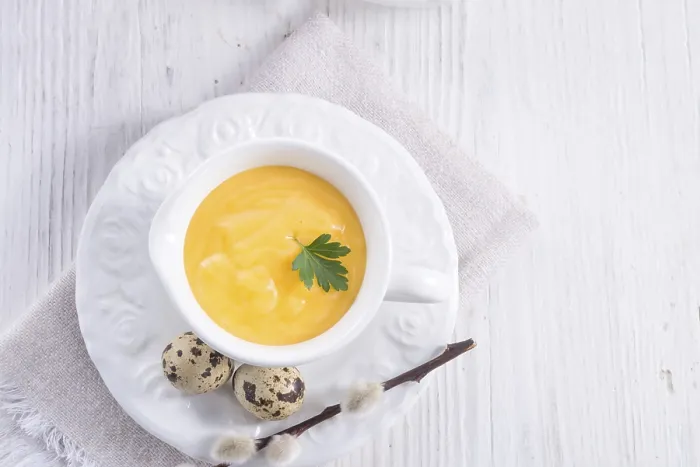 Gerahmter Druck : Sauce hollandais Gerahmter Druck : Sauce hollandais
