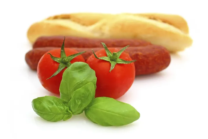Gerahmter Druck : Sausage Gerahmter Druck : Sausage