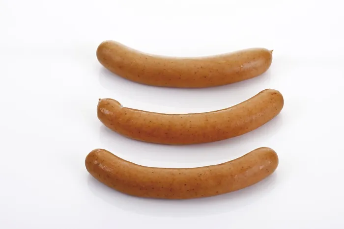 Gerahmter Druck : Drei Würstchen Gerahmter Druck : Drei Würstchen