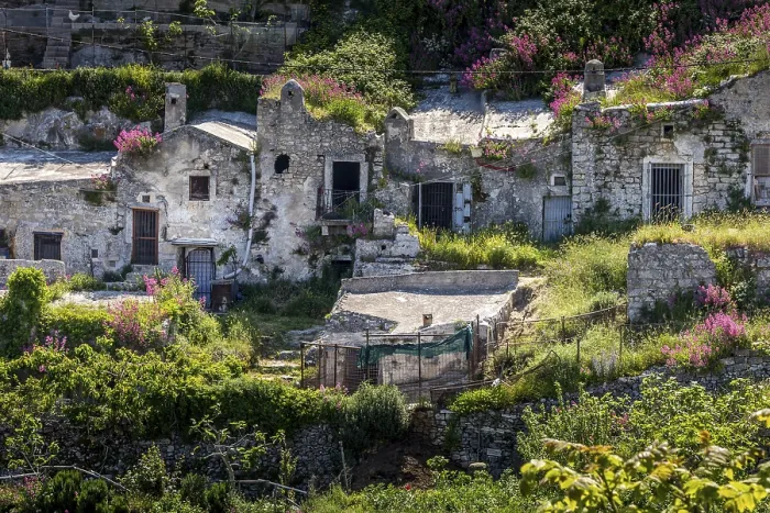 Gerahmter Druck : Bildschönes in Monte Sant'Angelo. Gerahmter Druck : Bildschönes in Monte Sant'Angelo.