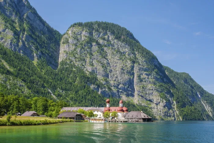 Gerahmter Druck : Blick auf St.