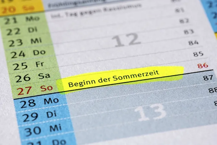 Gerahmter Druck : Zeitplan, Beginn Sommerzeit, Deutschland Gerahmter Druck : Zeitplan, Beginn Sommerzeit, Deutschland