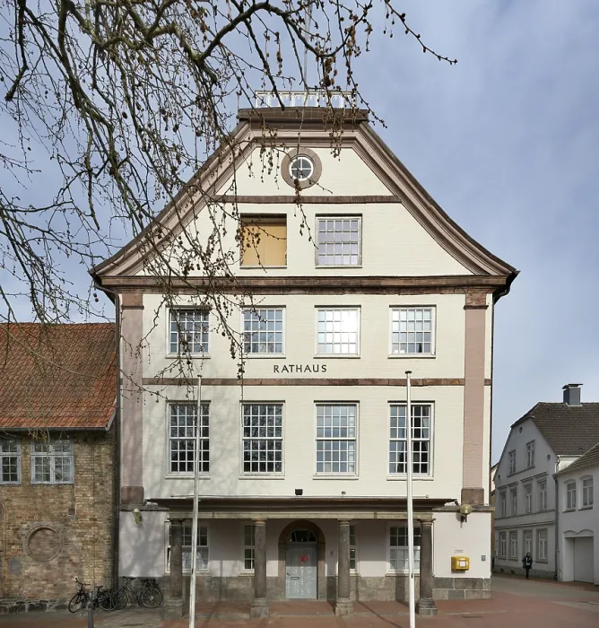 Gerahmter Druck : Ehemalige Schleswiger Kloster, später Armenstift. Gerahmter Druck : Ehemalige Schleswiger Kloster, später Armenstift.