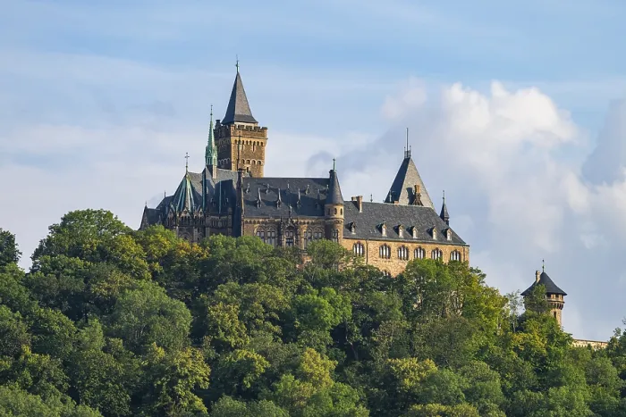 Gerahmter Druck : Schloss Wernigerode, Wernigerode
